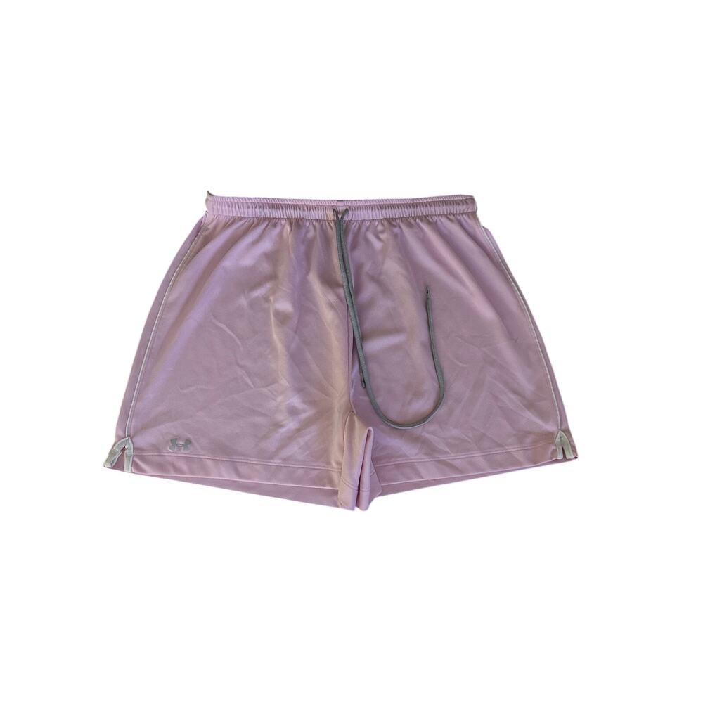 Under Armour Pink Athletic Running Shorts Women's Large L